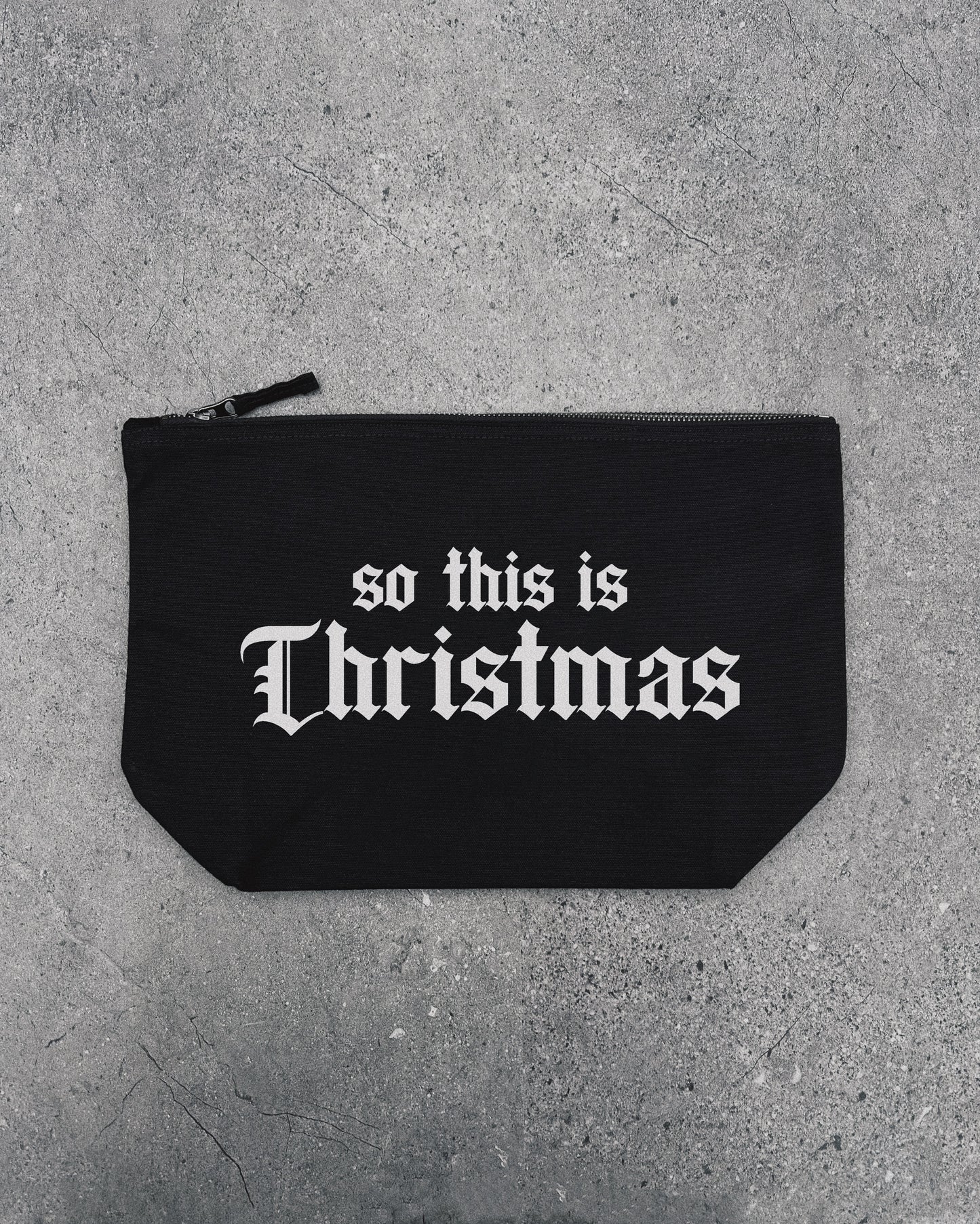 So This Is Christmas - Pouch