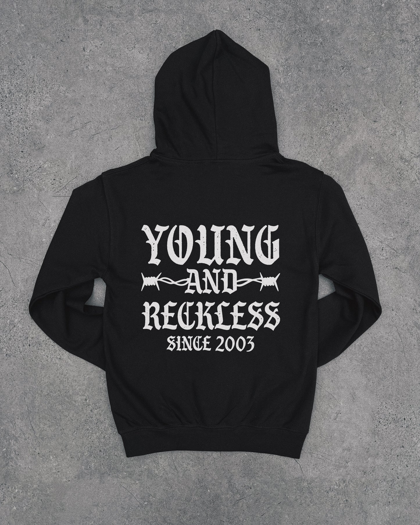 Young & Reckless Barbed Wire - Zip Hoodie