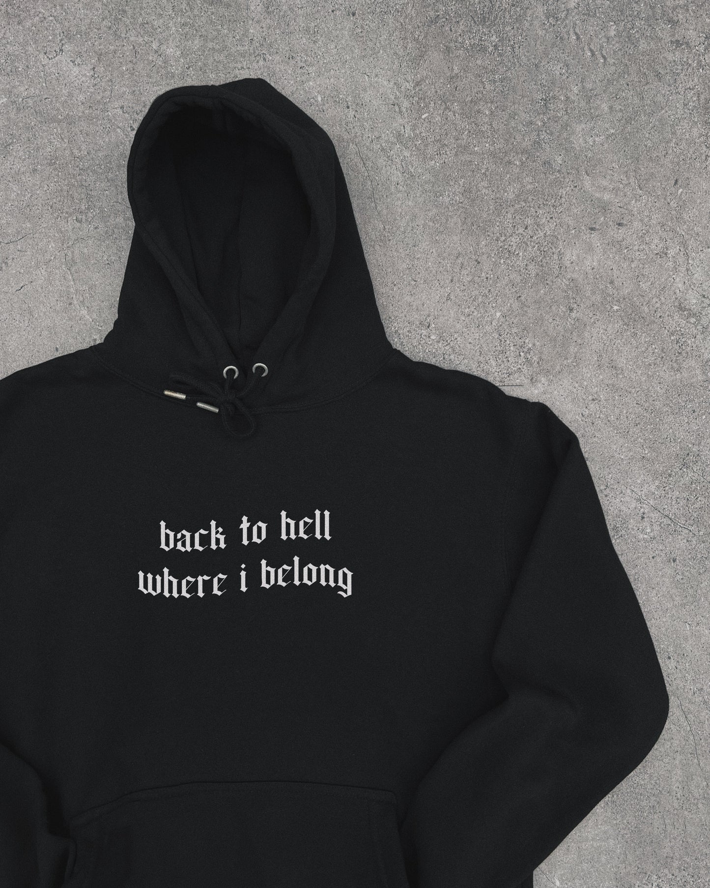 Back To Hell - Pullover Hoodie
