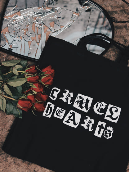Cruel Hearts Slogan - Tote Bag