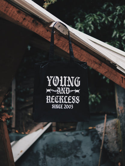 Young & Reckless Barbed Wire - Tote Bag