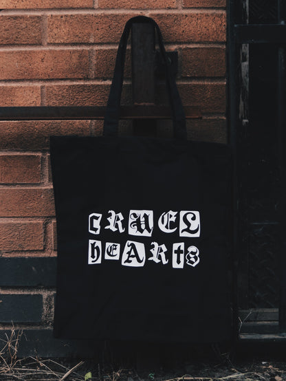Cruel Hearts Slogan - Tote Bag